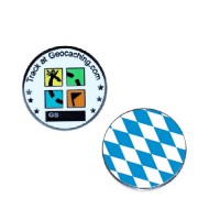 Country Micro Geocoin - Bayern Bavaria Germany