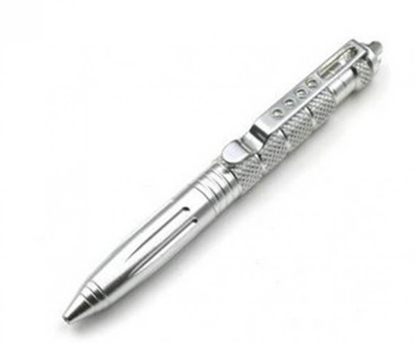 2 x Refill Stift Selbstverteidigung Aluminium Kugelschreiber Tactical Pen 